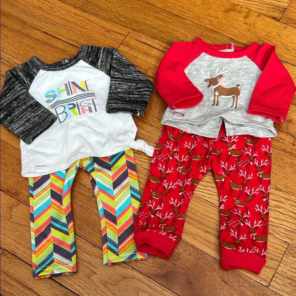EUC American Girl Pajama Bundle